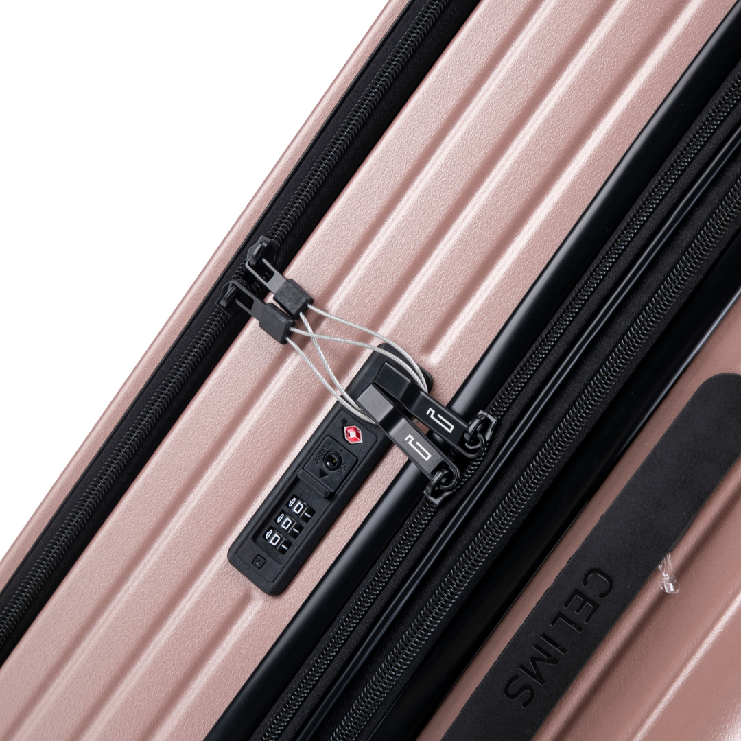 Set de 3 Valises ABS – Front Opening - Extensible & Serrure TSA (XL-75 cm / L-65 cm / S-56 cm)