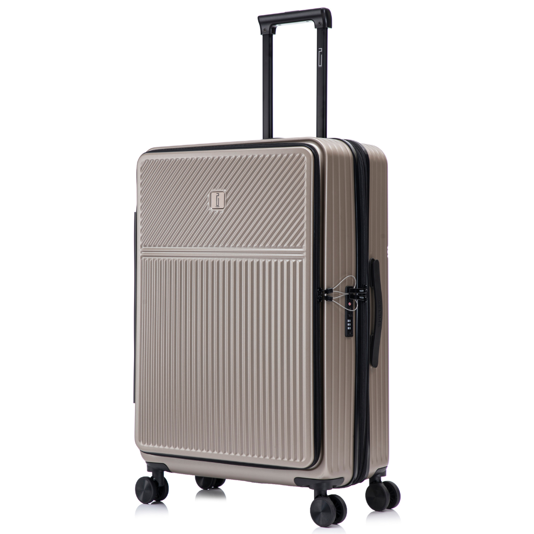 Valise Soute XL (75 cm) ABS – Front Opening - Extensible & Serrure TSA