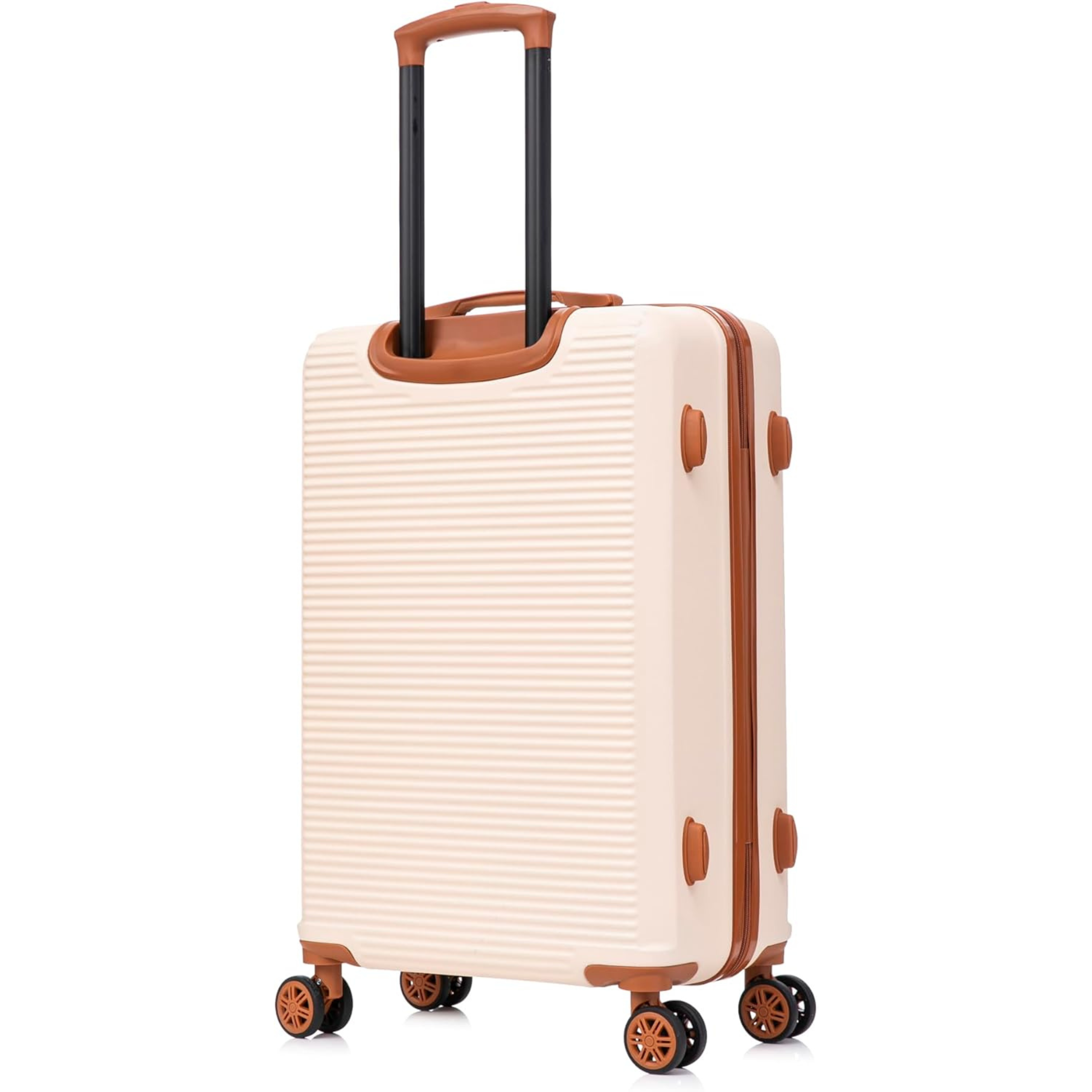 5-piece Week-end suitcase set | Cabin suitcase | Medium suitcase | Large suitcase | 2x Vanity case - Orange