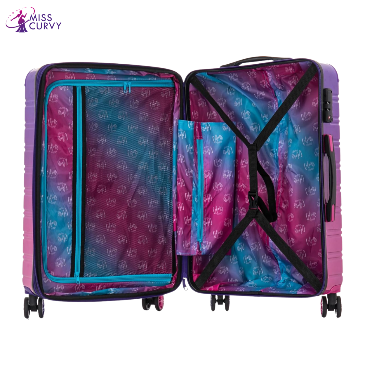 Set Valise 3 pièces Polycarbonate | Valise Cabine | Valise Moyenne | Valise Grande