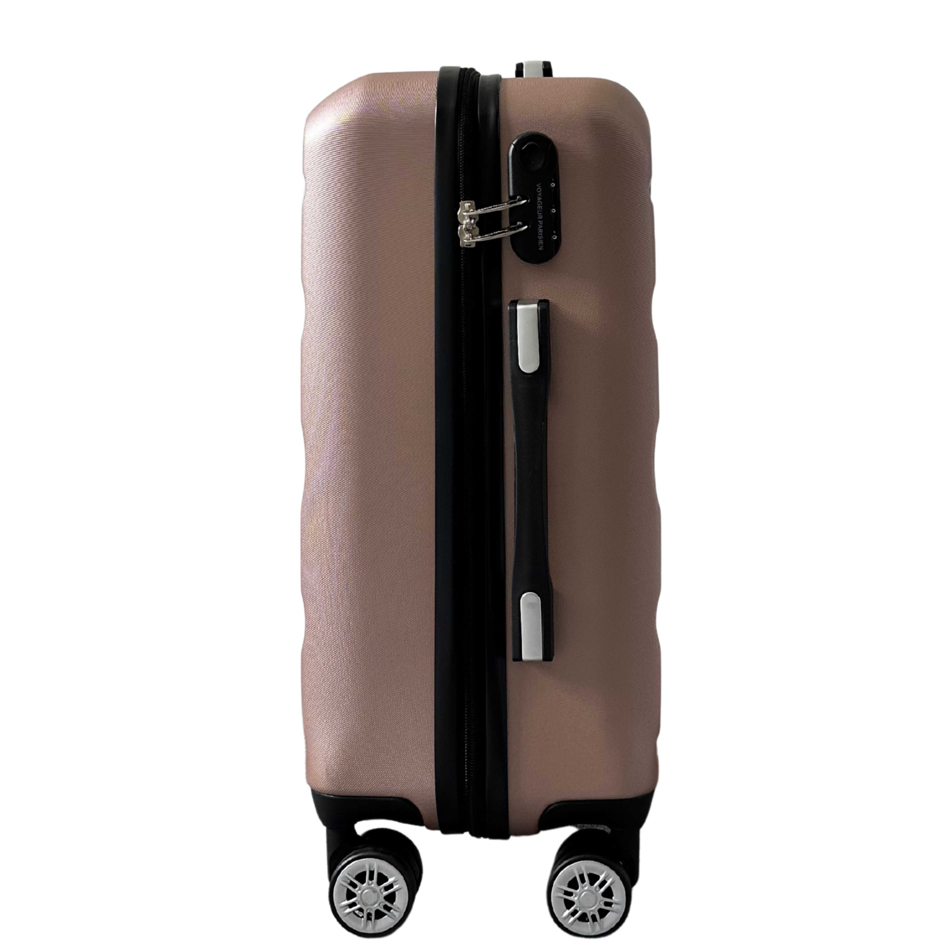 Parisian Travel Cabin Suitcase - Rose Gold